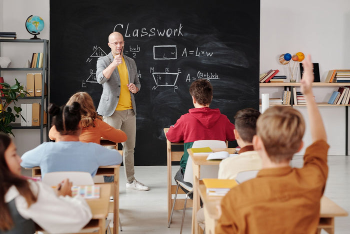 Back to school classroom, a back to school marketing ideas concept for Shopify brands