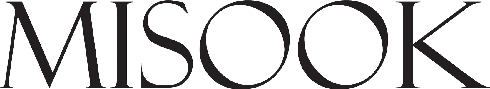 Misook logo black