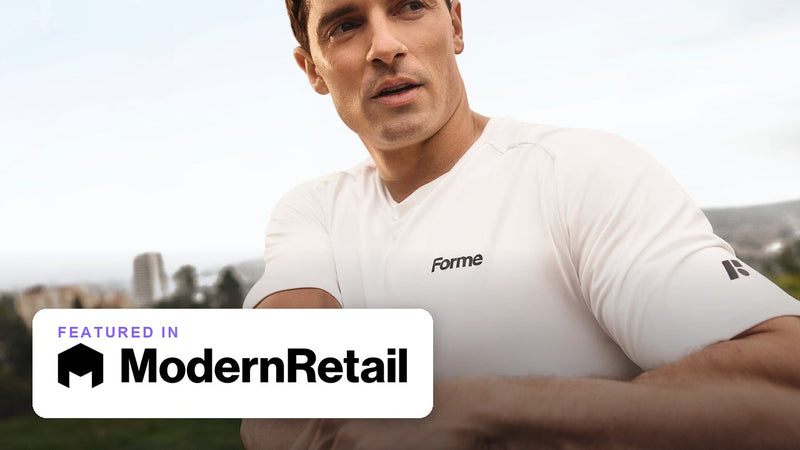 Forme saw a 4X increase in week-over-week traffic for its menswear products and nearly 20X traffic to its top men’s styles