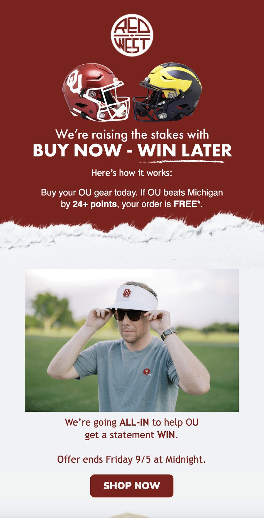 Launch email