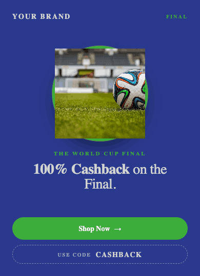 World Cup Final creative