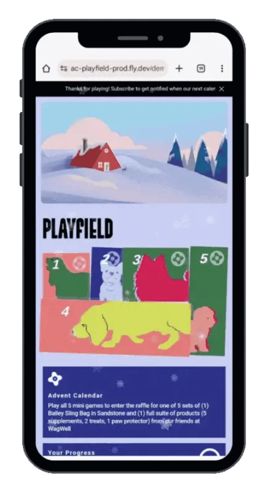 Playfield Advent Calendar