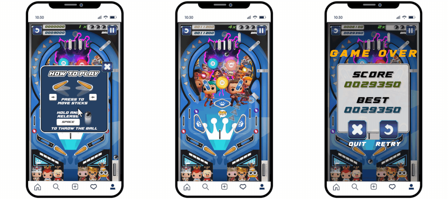 pinball game