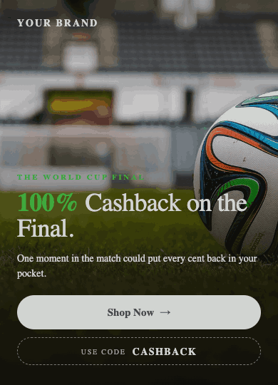 World Cup Final creative